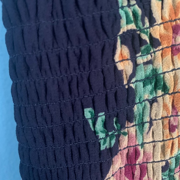 Betsey Johnson VTG Y2K Floral Zip Front Halter Midi Dress NWT Size S - Picture 9 of 9